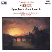 Mehul: Symphonies no 1 and 2 / Rotter, Rhenish PO