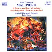 Malipiero: Il Finto Arlecchino, etc / Peter Maag, Veneto PO