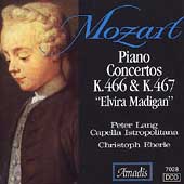 Mozart: Piano Concertos K 466 & K 467 / Eberle, Lang