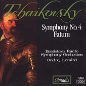 Tchaikovsky: Symphony no 4, Fatum / Lenard, Bratislava RSO