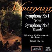 Schumann: Symphonies no 1 & 3 / Stryja, Silesian PO