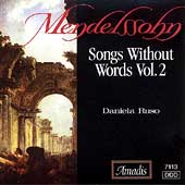 Mendelssohn: Songs Without Words vol 2 / Daniela Ruso