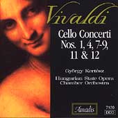 Vivaldi: Celli Concerti / Kertesz, Hungarian State Opera CO