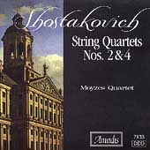 Shostakovich: String Quartets no 2 & 4 / Moyzes Quartet