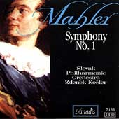Mahler: Symphony no 1 / Zdenek Kosler, Slovak Philharmonic