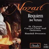 Mozart: Requiem, Ave verum corpus;  Haydn / Swanson, et al