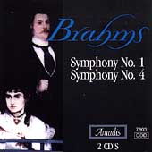 Brahms: Symphonies no 1 & 4 /Klemens, Wildner, Halasz, et al