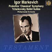 Prokofiev: "Classical" Symphony;  Tchaikovsky / Markevich