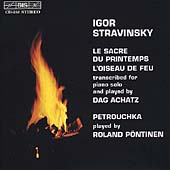 Stravinsky: Piano Transcriptions / Achatz, Poentinen