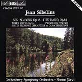 Sibelius: Spring Song, The Bard, etc / Jarvi, Gothenburg SO
