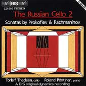 Prokofiev, Rachmaninov: Cello Sonatas / Thedeen, Poentinen