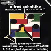 Schnittke: Viola Concerto, In Memoriam / Imai, Markiz