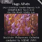 Alfven: Symphony no 3, etc / Jaervi, Stockholm PO