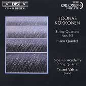 Kokkonen: String Quartets, Piano Quintet / Sibelius Academy