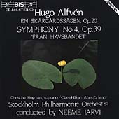 Alfven: Symphony no 4, etc / Jaervi, Stockholm PO