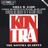 Gade: String Quartets / Kontra Quartet
