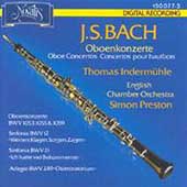 Bach: Oboe Concertos / Indermuehle, Preston, English CO