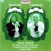 Telemann, Cimarosa: Cantatas / Pal, Gregor, Corelli CO