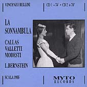 Bellini: La Sonnambula / Bernstein, Callas, Valletti