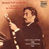 Wieniawski: 12 Pieces for Violin and Piano / Stalanowski