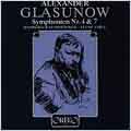 Glasunow: Symphonies No.4 & 7 / Neeme Jarvi(cond), Bamberg Symphony Orchestra, etc