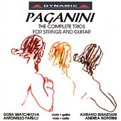 Paganini: Complete Trios With Guitar / Adriano Sebastiani