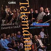 Telemann: Ouverture a 11, Concerti / Les Elements Amsterdam