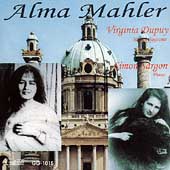 Alma Mahler: Songs / Virginia Dupuy, Simon Sargon