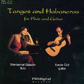 Tangos and Habaneras for Flute and Guitar / Gascon, Coll
