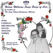 Helene Williams Sings Songs of Love - Lehrman, Berk, et al