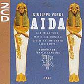 Verdi: Aida / Capuana, Tucci, Del Monaco, Simionato