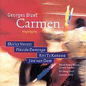 Bizet: Carmen Highlights / Domingo, Verrett, Te Kanawa, etc