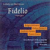 Beethoven: Fidelio - Highlights / Nilsson, Donath, et al