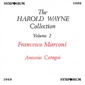 The Harold Wayne Collection Vol 2 / Marconi, Cotogni