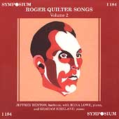 Roger Quilter: Songs Vol 2 / Benton, Lowe, Kirkland