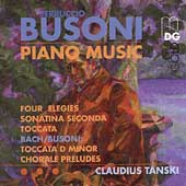 Busoni: Piano Music - Four Elegies, etc / Claudius Tanski