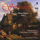 Smetana: Piano Works Vol 1 / Claudius Tanski