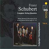 Schubert: Complete String Quartets Vol 6 / Leipzig Quartet
