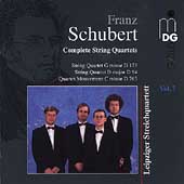 Schubert: Complete String Quartets Vol 7 / Leipzig Quartet