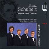 Schubert: Complete String Quartets Vol 8 / Leipzig Quartet