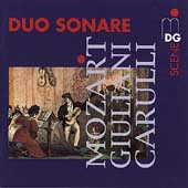 Mozart, Giuliani, Carulli / Duo Sonare