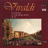 Vivaldi: Six Flute Concertos Opus 10 / Konrad Hunteler