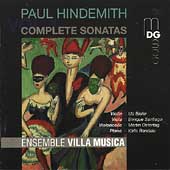 Hindemith: Complete Sonatas Vol 1 / Ensemble Villa Musica