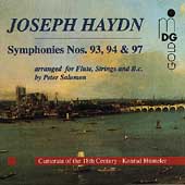 Haydn: Symphonies no 93, 94 & 97 / Konrad Huenteler