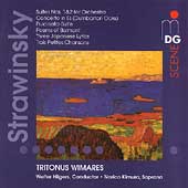 SCENE  Strawinsky: Suites no 1 & 2 for Orchestra, etc
