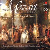 SCENE  Mozart: Sonatas for Violin and Piano / Steck, Hill