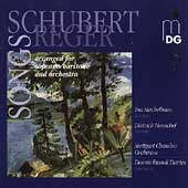 Schubert/Reger: Songs arranged for orchestra / Davies, et al