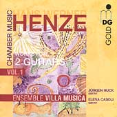 Henze: Chamber Music Vol 1 - Works for 2 Guitars