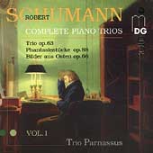 Schumann: Complete Piano Trios Vol 1 / Trio Parnassus