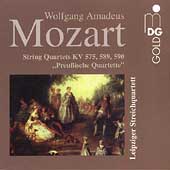 Mozart: Preussische Quartette / Leipziger Streichquartett
